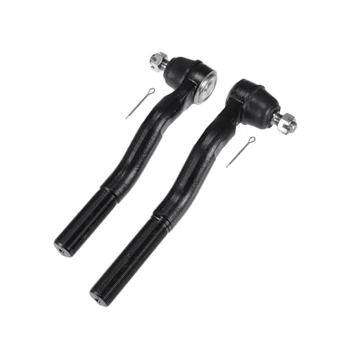 REPAIROCK 2pcs Front Outer Tie Rod Ends Kit Suspension Steering Tie Rod End for Jeep Wrangler 2007-2017 for Jeep Wrangler JK 2018 Drag Link Auto Replacement Parts