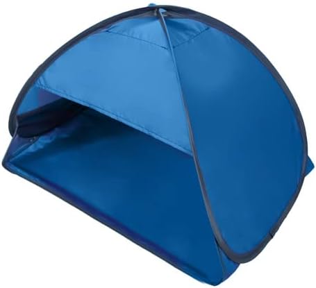 快眠グッズ 遮光ドーム 冷え対策 安眠ドーム 安眠グッズ ブルー 安眠 遮光 テント 防寒 保湿 ビーチ 収納袋付き