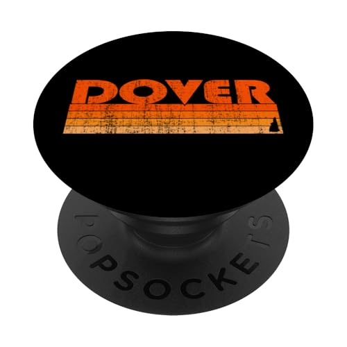 Dover, stile retrò anni '80 del New Hampshire PopSockets PopGrip Adesivo