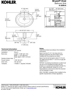 KOHLER K-2239-8-7 Memoirs Pedestal Bathroom Sink Basin with 8" Centers, Black Black - Pedestal Sinks - Amazon.com