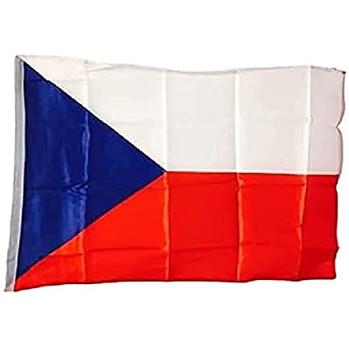 AZ FLAG, Czech Republic Flag, 2x3 Ft, Czech Banner with Sleeve, 100% Polyester, Fade Resistant, Vivid Colors, 2' x 3' Feet