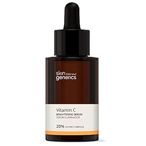 Skin Generics | Sérum Facial Vitamina C y Ácido Hialurónico | 30ml | Sérum iluminador 20% | Hidratación y Efecto…