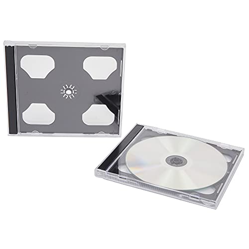 CD Double Jewel Cases 10.4mm voor 2 Disc met Zwarte Lade (Pack van 10) Dragon Trading® - Afbeelding 8