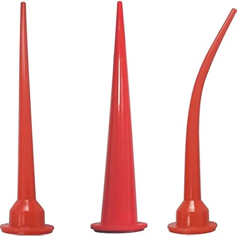 Caulking nozzle of sausage caulking gun, curved caulking nozzle applicator, replacement extension tool used in construction (3) Cover