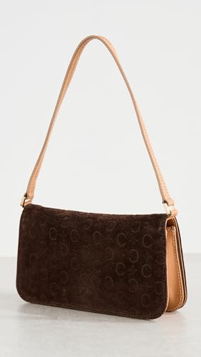 Celine Women's Pre-Loved Brown Suede Shoulder Bag3