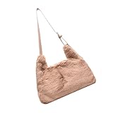 Bolso cruzado bolso hobo bolso de mano difuso: adecuado para muchas ocasiones como vacaciones, compras, viajes y uso diario.