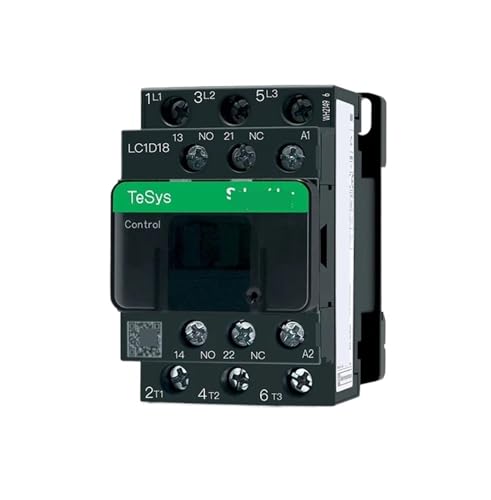Contacteur tripolaire AC LC1D18 48V à haute endurance de commutation