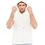 Sleeveless Hoodie White