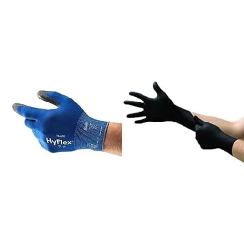 Gants HyFlex pour bricolage précis et Microflex pour la cuisine