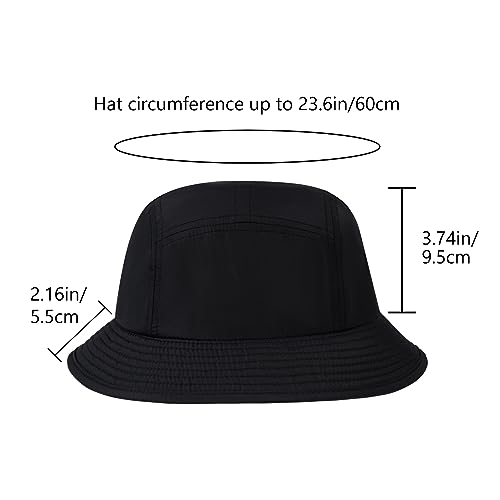 Image of BASSDASH UPF50+ Fishing Bucket Hat for Men Women Lightweight Water Resistant Packable Outdoor Summer Sun Hats FH13