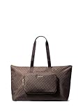 Michael Kors Tanner Large Reversible Packble Tote, Gold-Tone Hardware/Brown