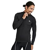 DANISH ENDURANCE Men's Sustain Long Sleeved Jersey L Black 1-Pack