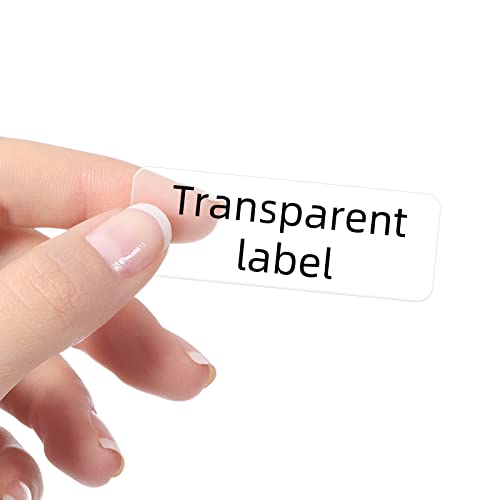 NIIMBOT Label Tape Clear - (2 Rolls, 0.55