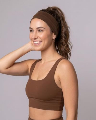 Image of Maven Thread Wide Workout Headbands for Women - Non-Slip Sweatbands for Gym, Running & Yoga