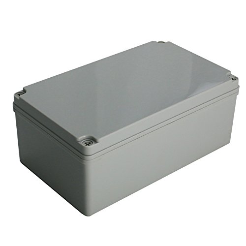 Ogrmar Plastic Dustproof IP65 Junction Box DIY Case Enclosure (10"x 6"x 4")