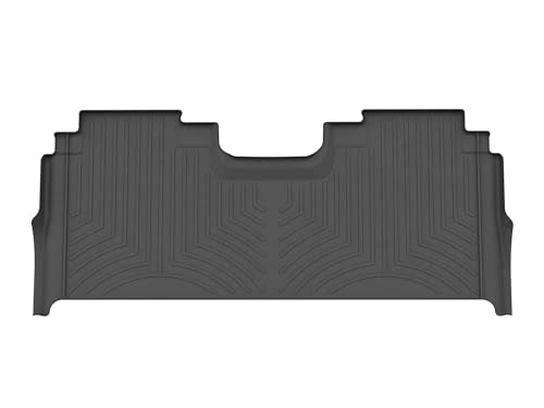 WeatherTech Custom Fit FloorLiners for Ford F-150 Lightning, F-150 Raptor, F-150-2nd Row (446976), Black