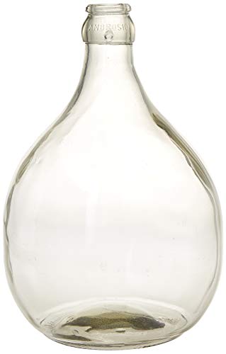 Home bonbonne verre panier plastique, 5 Lt, gris - Image 4