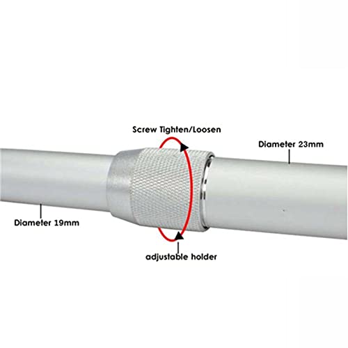 zalati Projektorhalterung, universeller Aufhängerständer, ausziehbare Wanddecke, Teleskopstütze, Aluminiumlegierung, solide Konstruktion – 30 bis 60 cm