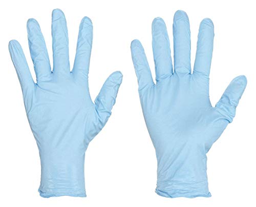 Gloves, XL, Clear, 9-1/2 in L, PR, PK100