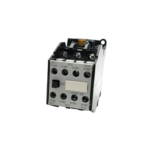 Contacteur AC CJX1-22 avec contacts 2NO 2NC pour automatisme 380V