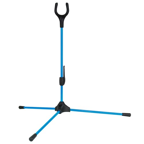 KURUGEILI Archery Bow Stand Fiber Glass Lightweight Bow Holder Rack Legs for Recurve Bow Compound Bow Longbow Takedown Bow