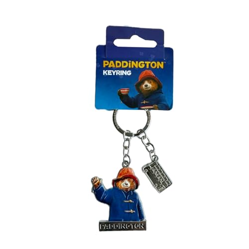 Paddington Bear Officially Licensed Detailed Movie Character Metal Keyring