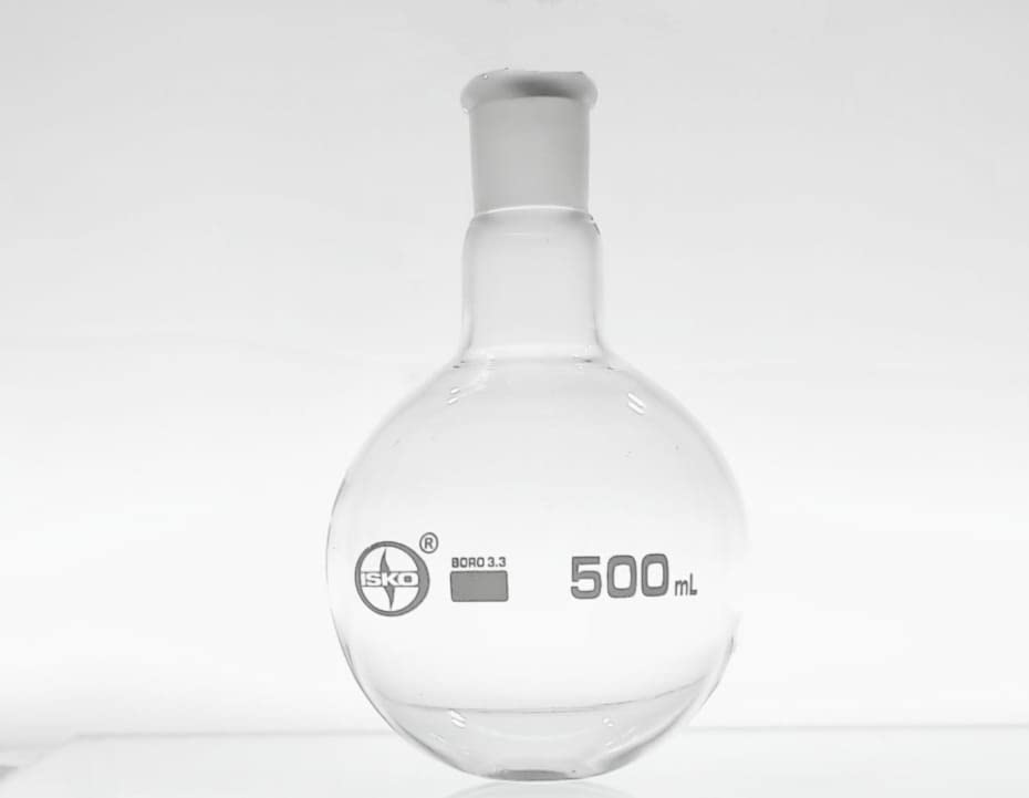 ISKO® Round Bottom Boiling Flask with B-24 Joint set of 2 (500ml, 2)