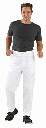 Planam Größe 46 Herren MG 260 Bundhose reinweiß Modell 0823