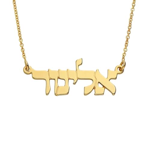 Personalized Japanese, Arabic, Hebrew, Greek, Chinese, Cyrillic, Hindi Name Necklace for Woman, Her, Men, Him - Custom Made with Any Name - Unisex Jewelry Gift for Mother's Day, Father's Day, Birthday