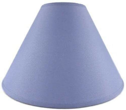 9" 12" 14" Luxury Cotton Textured Hoom Fabric Coolie Light Shade Purpose Table Floor Ceiling Perfect Lighting Practical and Eye Caring Lampshade (12 inch (30 cm), Lilac)