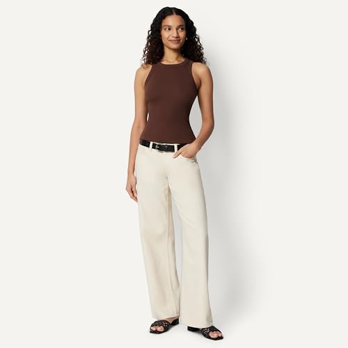 Image of Amazon Essentials Women's Slim-Fit Ribbed Tank Top