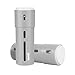 Travel Bottle Set 3 in 1 Lotion Dispenser TSA Approved Leak Proof Travel Containers for Toiletries Refillable Travel Toiletry Bottles Set for Shampoo Conditioner Body Wash Liquid Soap Cream (Gray)