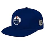 Stylische Kappe für Kinder, mit gesticktem Logo auf der Vorderseite und NHL-Logo an der Seite der Kappe