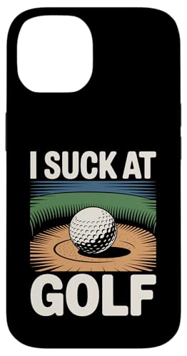 I Suck At Golf Loser Dad ȃW[N St X}zP[X iPhone 14 p
