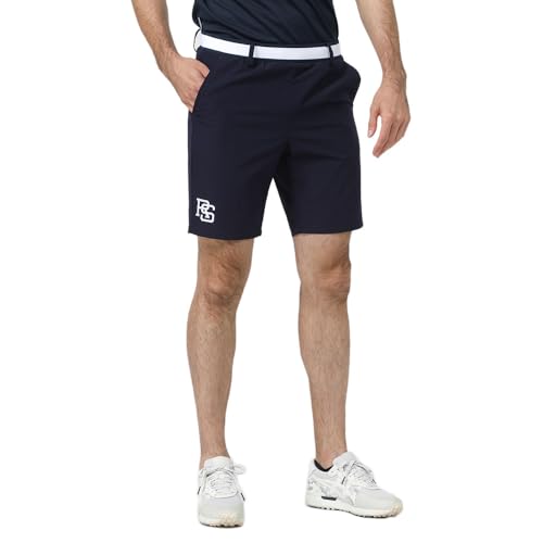 ROSASEN（ROSASEN） ゴルフウェア A-Line ナイロンストレッチ ショートパンツ 047-71441-098（ネイビー/ＬＬ/Men's）