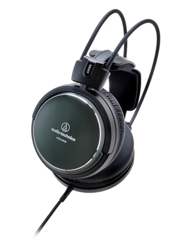 Audio-Technica A990Z Geschlossener Hi-Fi-Kopfhörer Dunkelgrün Metallic Gehalten