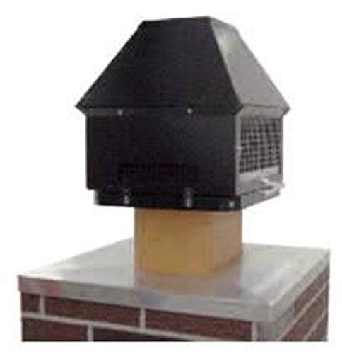 Miniatura 5 de Tjernlund RT750H - Ventilador de chimenea de chimenea negro