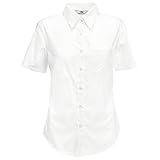 Stärke 115-120g/m². Fruit of the Loom Damen T-Shirt weiß weiß Medium