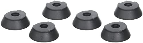 Drive Medical HC-FEET HurryCane Replacement Rubber Feet, Black (Pack of 2)
