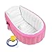 Aufblasbare Badewanne Baby Babybadewanne Babywanne Aufblasbar mit Luftpumpe und Duschhaube für Baby, Neugeborene, Kinder, Jungen und Mädchen