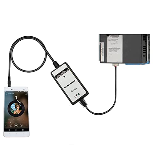 Yomikoo AUX Adapter, Car Audio 3.5mm AUX Cord MP3 CD Changer Compatible with Honda Civic 2006-2010, Accord 2003-2011, Odyssey 2005-2010, Pilot 2005-2011