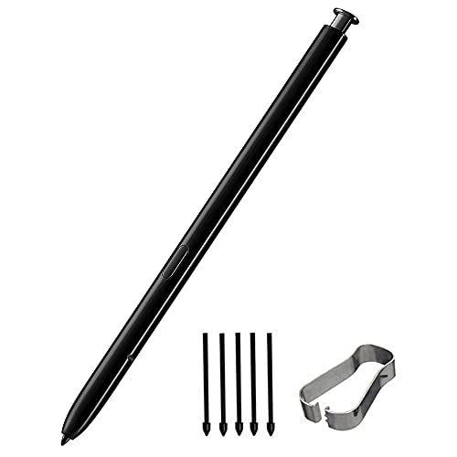 SLAUNT Note 20 S Pen Replacement Stylus Pen Compatible with Galaxy Note 20 Note 20 Ultra 5G S Pen +Tips/Nibs+Eject Pin (Black)