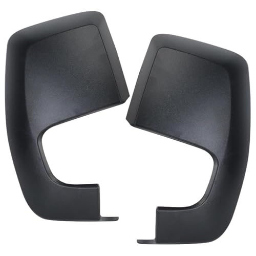 Coque de rétroviseur Transit V362 et Tourneo Custom 2014-2023 en noir mat