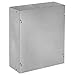 Hoffman ASE24X24X10NK Pull Box, Screw Cover, Steel, 24" x 24" x 10", Gray