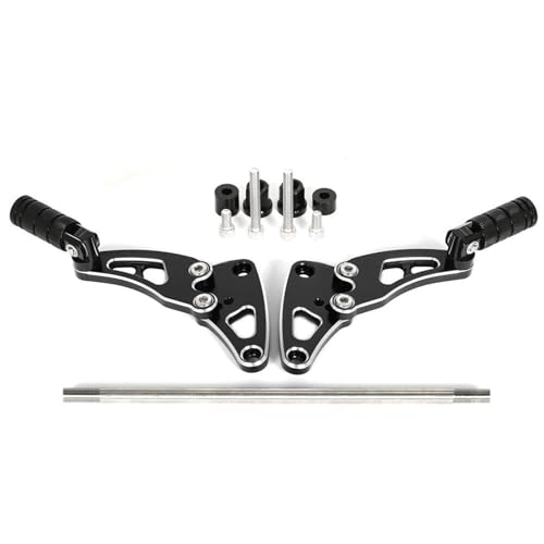 Repose-Pieds Passager Moto Pliable 3D pour Monkey 125 2018-2024 - 2