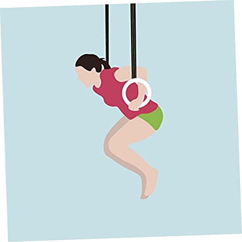 Anillas de Gimnasia y Ejercicio de Madera miniatura 3