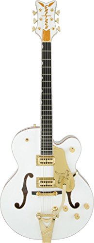 Gretsch G6136T-WHT Players Edition White Falcon Hollow Body Electric Guitar