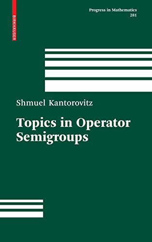 Topics in Operator Semigroups (Progress in Mathematics, 281)