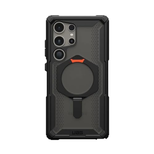 Image of Rugged Magnetic Ring Case for Samsung Galaxy S24 Ultra Shockproof Armor with 360 Kickstand, Military-Grade Drop Protection, Matte Black (Samsung Galaxy S24 Ultra)