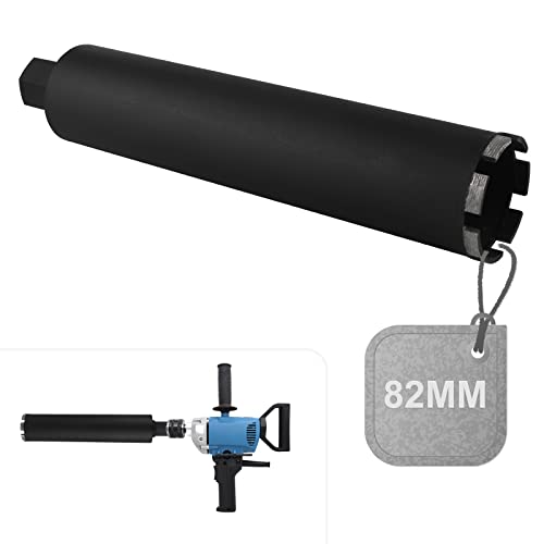 CPROSP Kernbohrkrone 82mm 1¼' UNC, L 420mm, Diamantbohrkrone, Kernbohrer für Bohren in in Beton, Stahlbeton, Mauerwerk und Stein